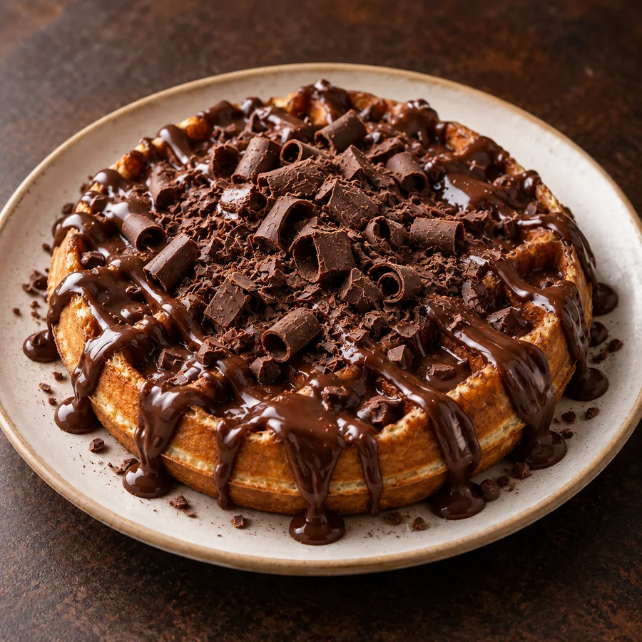 Chocolate Overload Waffle
