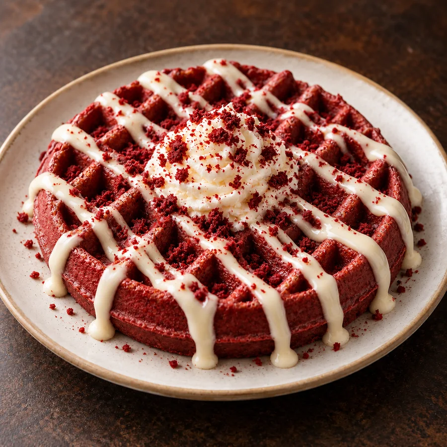 Red Velvet Waffle